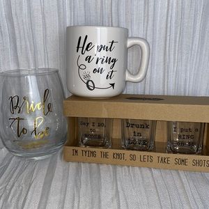 Bridal Cups & Shot Glasses new!